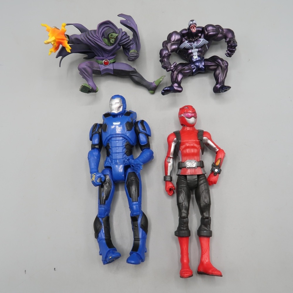 Marvel Legends Iron Man Gamerverse, Green Goblin, Venom Figure Lot Toys